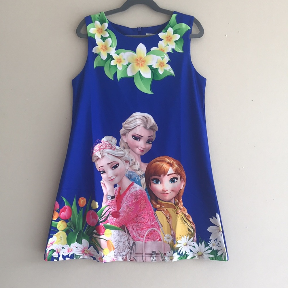 Frozen sublimated dress